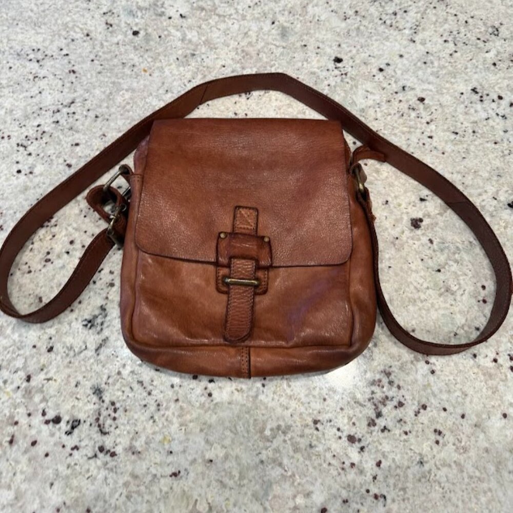 Harbour 2nd Marlies Leather Front Flap Crossbody Bag